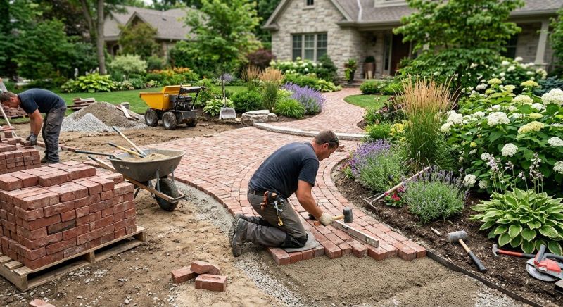 Brick Landscaping Service in Danbury, CT